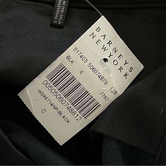 Rag & Bone Black Valli Sateen Cargo Pants Size 0 New with Tags - Picture 5 of 6